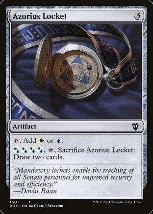 Azorius Locket | Crimson Vow Commander