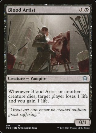 Blood Artist | Crimson Vow Commander