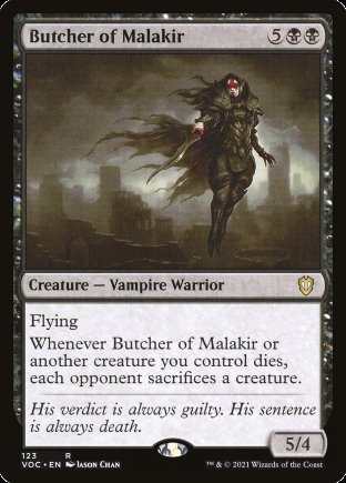 Butcher of Malakir | Crimson Vow Commander