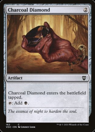 Charcoal Diamond | Crimson Vow Commander