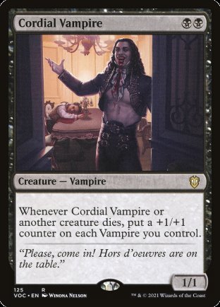Cordial Vampire | Crimson Vow Commander