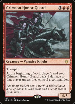 Crimson Honor Guard | Crimson Vow Commander