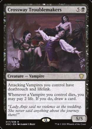 Crossway Troublemakers | Crimson Vow Commander