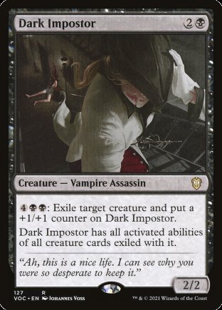 Dark Impostor | Crimson Vow Commander