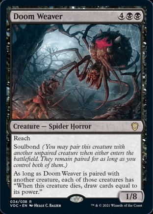 Doom Weaver | Crimson Vow Commander