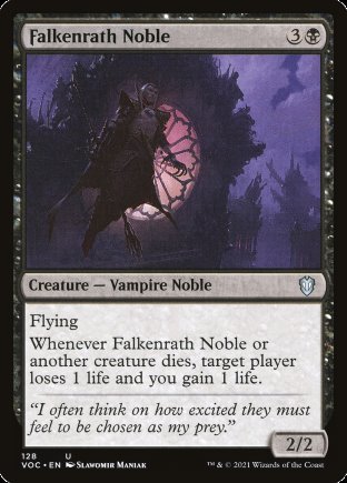 Falkenrath Noble | Crimson Vow Commander