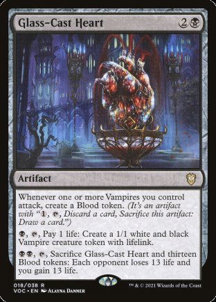 Glass-Cast Heart | Crimson Vow Commander