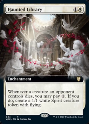 Haunted Library | Crimson Vow Commander