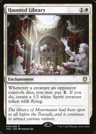 Haunted Library | Crimson Vow Commander