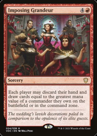 Imposing Grandeur | Crimson Vow Commander