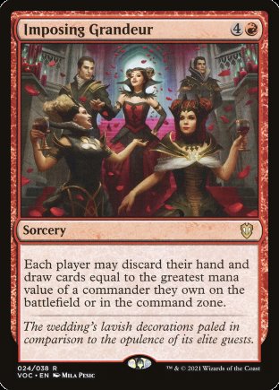 Imposing Grandeur | Crimson Vow Commander