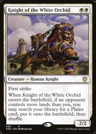 Knight of the White Orchid | Crimson Vow Commander