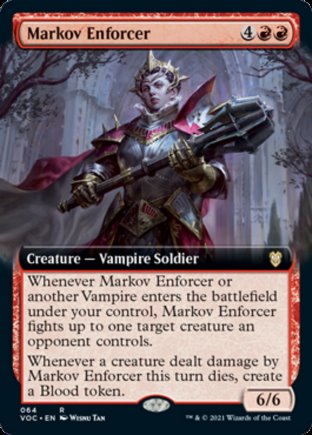 Markov Enforcer | Crimson Vow Commander