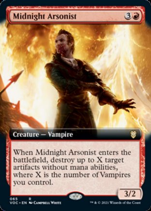 Midnight Arsonist | Crimson Vow Commander