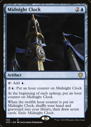 Midnight Clock | Crimson Vow Commander