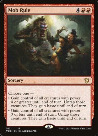 Mob Rule | Crimson Vow Commander