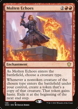 Molten Echoes | Crimson Vow Commander