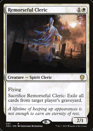 Remorseful Cleric | Crimson Vow Commander