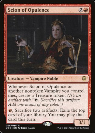 Scion of Opulence | Crimson Vow Commander