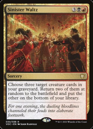 Sinister Waltz | Crimson Vow Commander