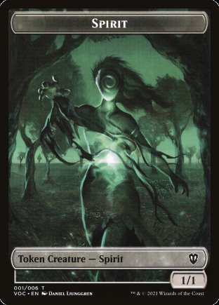 Spirit token | Crimson Vow Commander