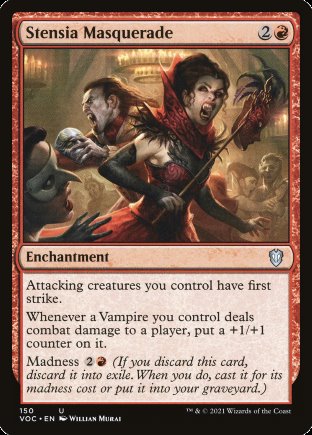 Stensia Masquerade | Crimson Vow Commander