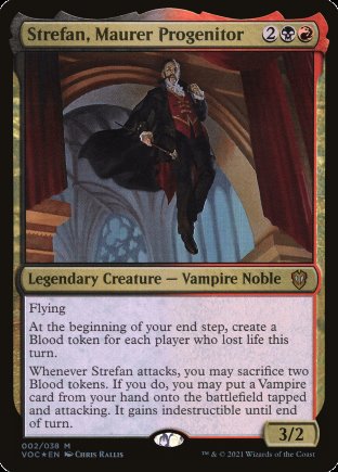 Strefan, Maurer Progenitor | Crimson Vow Commander