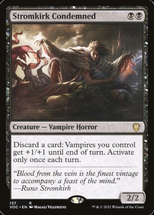 Stromkirk Condemned | Crimson Vow Commander