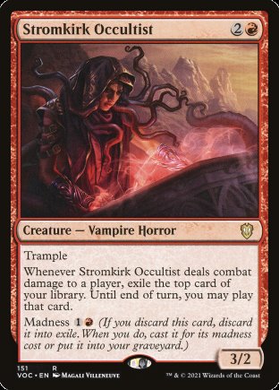 Stromkirk Occultist | Crimson Vow Commander