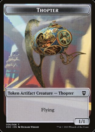 Thopter token | Crimson Vow Commander