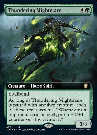Thundering Mightmare | Crimson Vow Commander