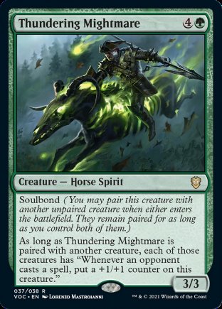 Thundering Mightmare | Crimson Vow Commander