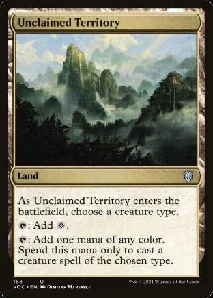 Unclaimed Territory | Crimson Vow Commander