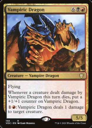 Vampiric Dragon | Crimson Vow Commander