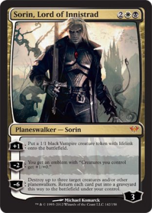 Sorin, Lord of Innistrad | Dark Ascension