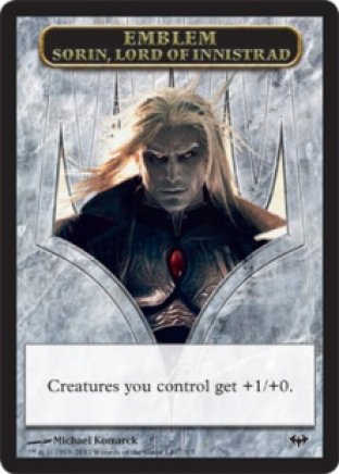 Sorin, Lord of Innistrad emblem | Dark Ascension