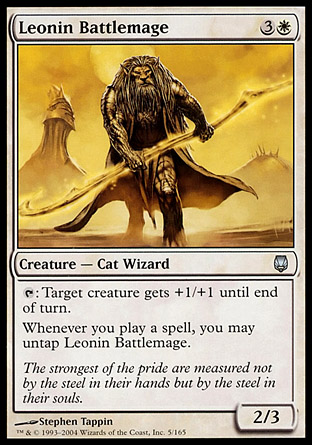 Leonin Battlemage | Darksteel