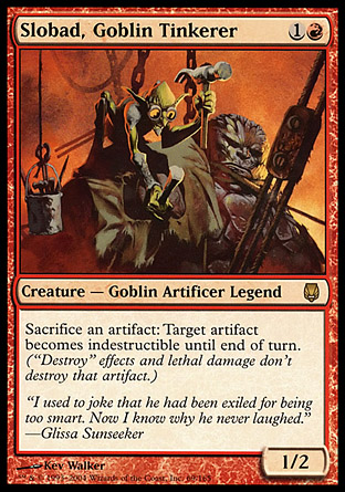 Slobad, Goblin Tinkerer | Darksteel