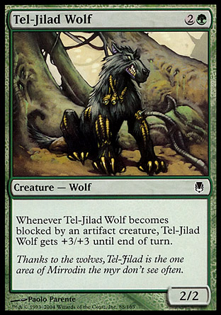 Tel-Jilad Wolf | Darksteel