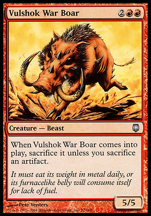 Vulshok War Boar | Darksteel