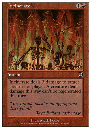 Incinerate | Deckmasters