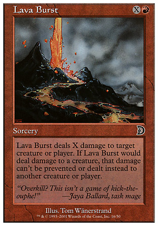 Lava Burst | Deckmasters