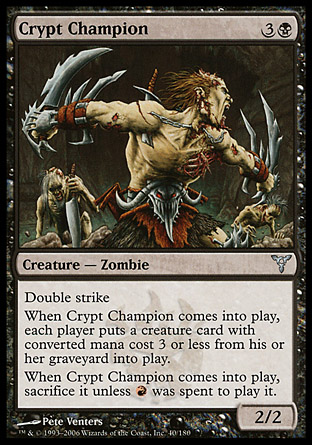 Crypt Champion | Dissension