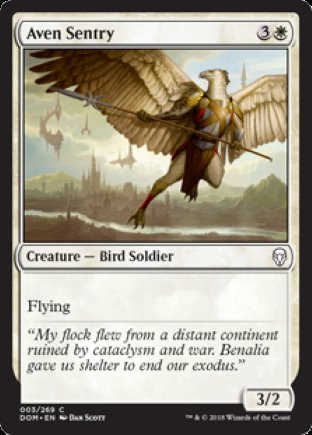 Aven Sentry | Dominaria