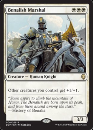 Benalish Marshal | Dominaria