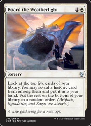 Board the Weatherlight | Dominaria