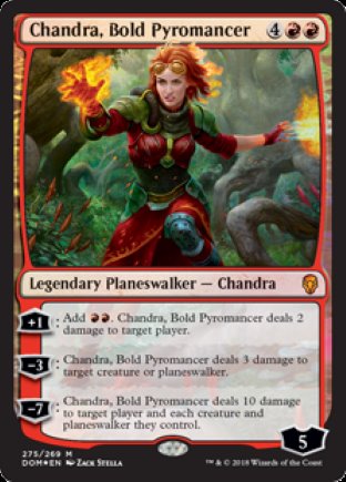 Chandra, Bold Pyromancer | Dominaria