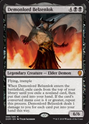 Demonlord Belzenlok | Dominaria