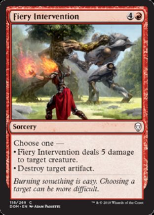 Fiery Intervention | Dominaria