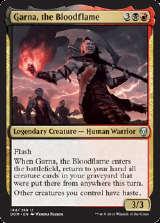 Garna, the Bloodflame | Dominaria